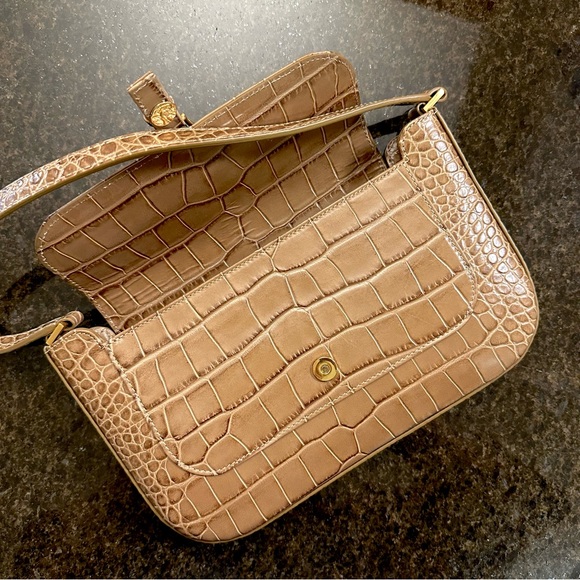 BY FAR Miranda Croco Embossed Leather Bag - Picture 5 of 10